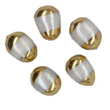 10PCS Freshwater Pearl Plated Beads DIY Necklace/Bracelet Making