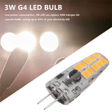 10PCS G4 LED Bulb AC/DC12V-24V 3W LED G4 Light 20LED 2835SMD