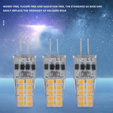 10PCS G4 LED Bulb AC/DC12V-24V 3W LED G4 Light 20LED 2835SMD