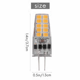 10PCS G4 LED Bulb AC/DC12V-24V 3W LED G4 Light 20LED 2835SMD