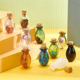 10PCS Tiny Glass Bottles with Corks for DIY Jewelry