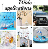 10PCS Tiny Glass Bottles with Corks for DIY Jewelry