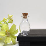 10PCS Tiny Glass Bottles with Corks for DIY Jewelry