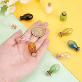 10PCS Tiny Glass Bottles with Corks for DIY Jewelry