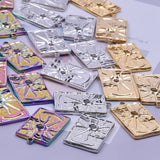 10PCS Punk Charm Necklace Titanium Steel Pendant Jewelry Supplies