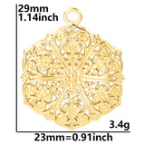 10PCS Punk Charm Necklace Titanium Steel Pendant Jewelry Supplies