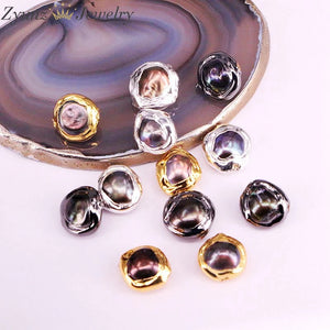 10PCS Freeform Freshwater Pearl Beads for Jewelry Making