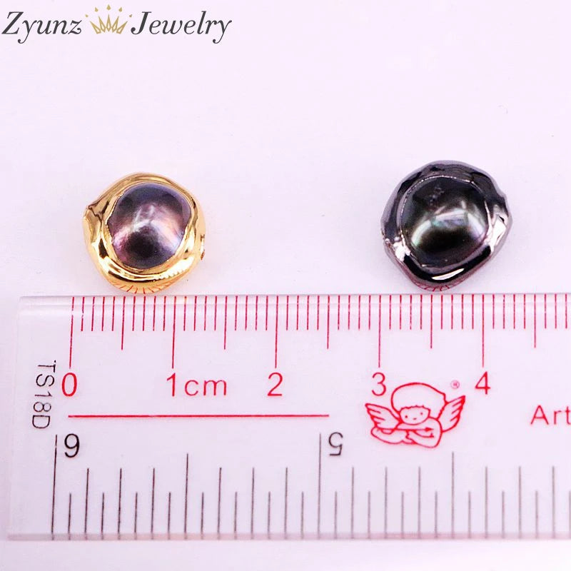 10PCS Freeform Freshwater Pearl Beads for Jewelry Making