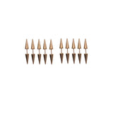 10PCS Hairpins Dreadlocks Cone Hair Clip for Braid Stainless Steel Jewelry