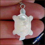 10PCS Turtle Mother of Pearl Shell Charms DIY Jewelry Beads