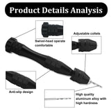 10PCS Hand Drill for Jewelry Making (0.8-3.0MM) Large Pin Vise Hand Drill