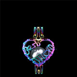 10PCS Heart Mom Charm Pearl Cage Locket Aromatherapy Diffuser Pendant Accessory
