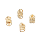 10PCS Heart Beads Charms Metal Spacers for Bracelet Craft