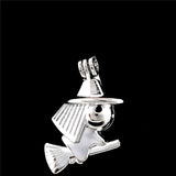 10PCS Magical Witch Pearl Cage Locket Aromatherapy Diffuser Pendant