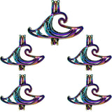 10PCS Witch Cap Pearl Cage Locket Aromatherapy Pendant