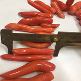 10PCS Coral Tooth Gemstone Beads for DIY Woman Jewelry Bracelet