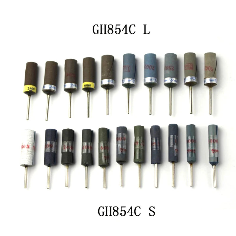 10PCS Jewelry Polishing Tools Sandpaper Buffing Grinding Rod 2.35MM Stick