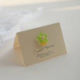 10PCS Korean Flower Greeting Cards Wedding Invitation Birthday Envelope