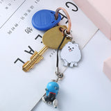 10PCS Alloy Dripping Dog Charms Pendant Earring Bracelet DIY