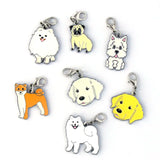 10PCS Alloy Dripping Dog Charms Pendant Earring Bracelet DIY