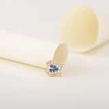 10PCS Copper Zirconia Fish Charms for Jewelry Making