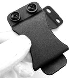 10PCS Kydex Belt Clip with Screw Fits 1.5 inch Belts Tool Part
