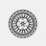 10PCS Hollow Filigree Flower Charms Pendants for Jewelry