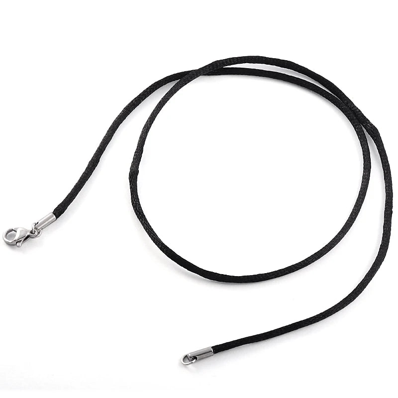 10PCS 1.5mm Brown Leather Cord Adjustable Braided Rope DIY Necklace Bracelet