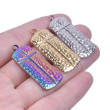 10PCS Animal Crosses Pendant Charms Stainless Steel Jewelry Necklace DIY