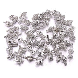 10PCS DIY Mixed Pearl Cage Locket Necklaces Aroma Diffuser Charm Necklace