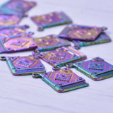 10PCS Magic Book Pendant Charm for Jewelry Necklaces Bracelet DIY