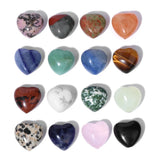 10PCS Love Heart Shape Natural Stone Ornaments for Home Decoration