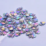 10PCS Seashells Starfish Charm Alloy Pendant for DIY Jewelry