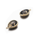 10PCS Tear Pearl Pendant Charms for DIY Jewelry Making Water Drop Pendants