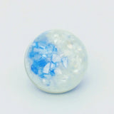 10PCS Natural Shell Fragment 18MM Snaps Buttons DIY Jewelry