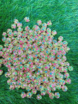 10PCS Mini Necklace Pendant Enamel Charm for Jewelry Making