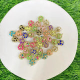 10PCS Mini Necklace Pendant Enamel Charm for Jewelry Making