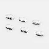 10PCS Metal Double Hole Slider Spacer Big Hole Spacer