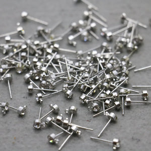 10PCS Metal DIY Machining Pins 14MM for Earrings Bracelet