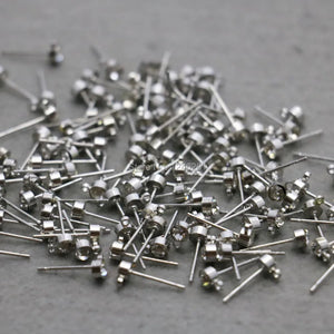 10PCS Metal DIY Machining Pins 14MM for Earrings Bracelet