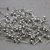 10PCS Metal DIY Machining Pins 14MM for Earrings Bracelet