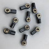 10PCS Metal Link Tie Rod End for 1/10 RC Car Axial SCX10-II 90046 90047