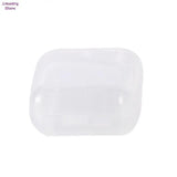 10PCS Mini Storage Box Transparent Square Plastic Box Earrings Jewelry Packaging