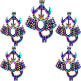 10PCS Scorpion Pearl Cage Locket Aromatherapy Diffuser Pendant Accessory