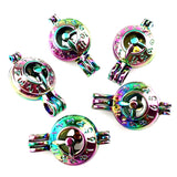 10PCS Pearl Cage Locket Aromatherapy Diffuser Pendant