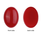 10PCS Natural Jade Cabochons 10x14/13x18/18x25mm Oval Red/Green/Yellow