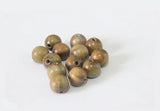 10PCS Natural Sandalwood Loose Beads DIY Jewelry Making Buddhism Accessory