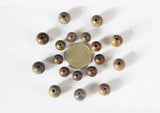 10PCS Natural Sandalwood Loose Beads DIY Jewelry Making Buddhism Accessory