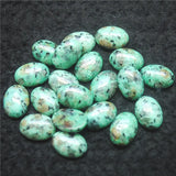 10PCS African Turquoise Oval Cabochons 10X14MM 13X18MM DIY Jewelry