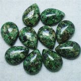 10PCS African Turquoise Stone Teardrop Cabochons 10X14MM 18X25MM